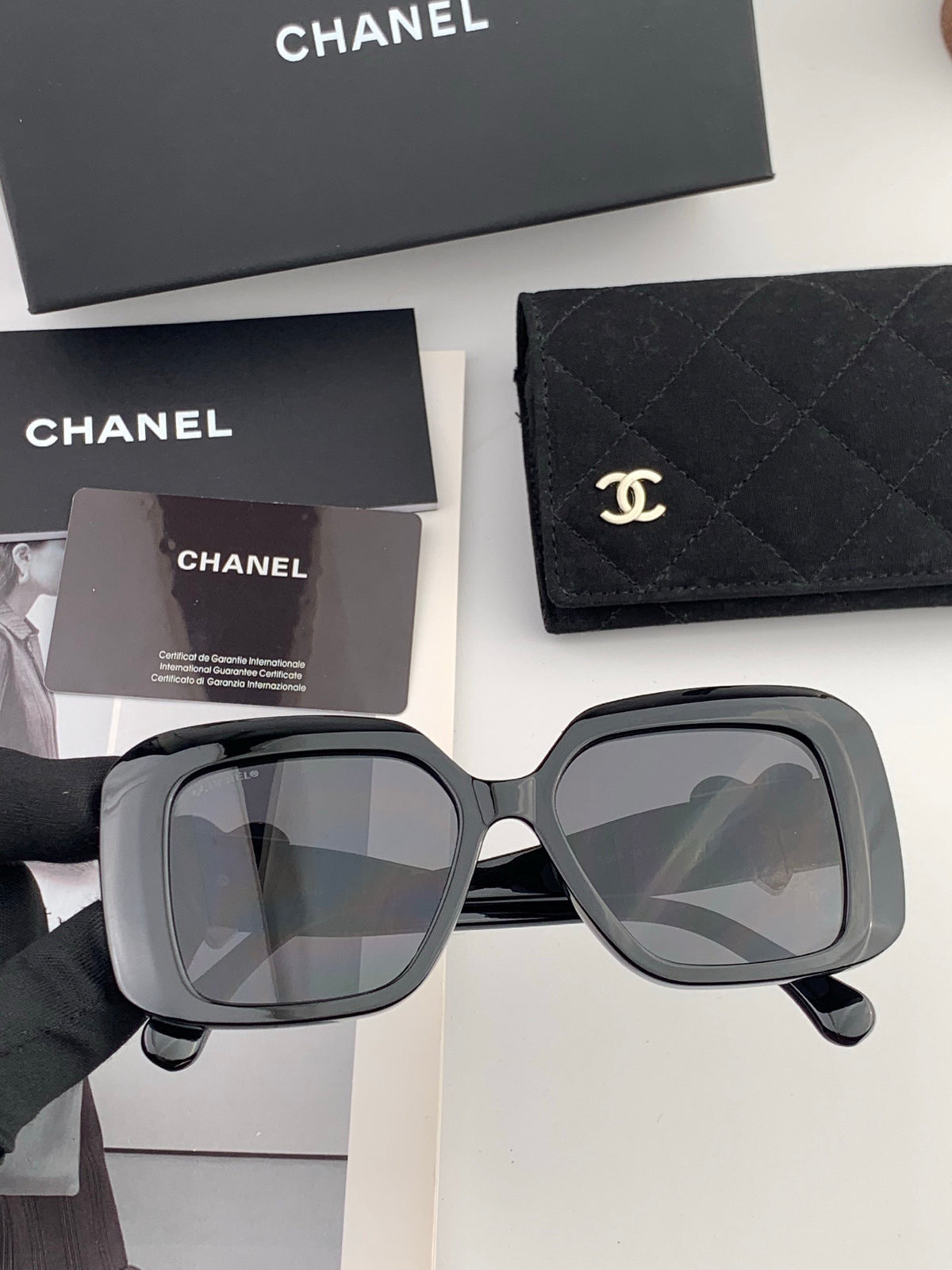 Chanel CH8551 Fashion Blue Lens Sunglasses for Men & Women
