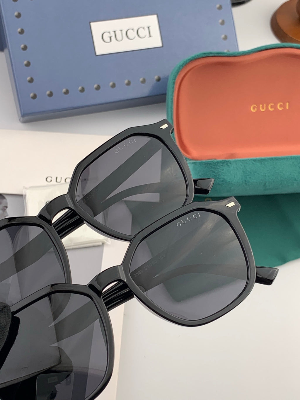 Gucci G6358 Fashion Gold Lens Sunglasses for Men & Women - 866946 - detail image 4