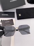 Chanel CH8851 Polarized Square Orange Lens Sunglasses for Women