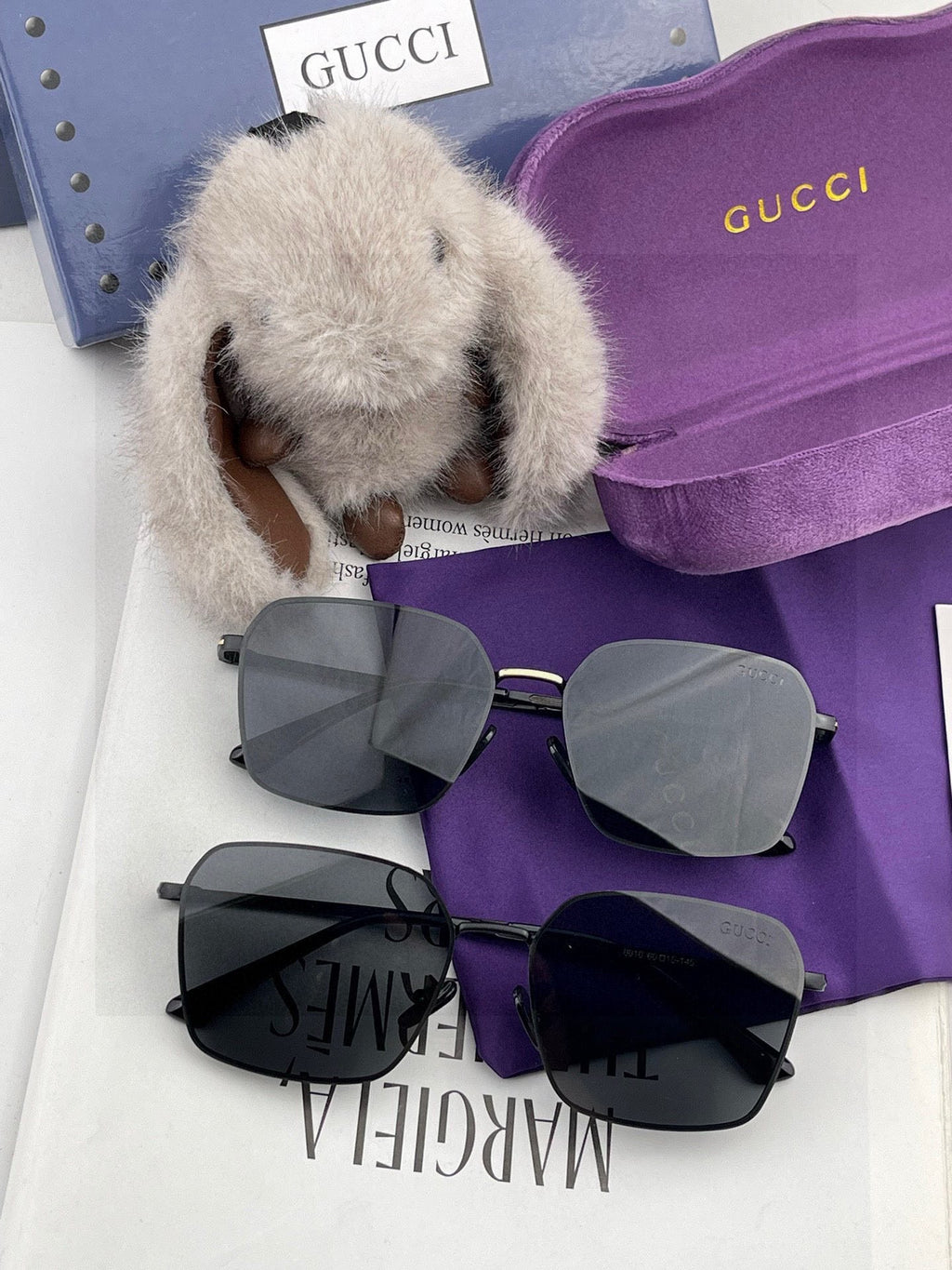 Gucci G6881 Polarized Aviator Red Lens Sunglasses for Men - 866950 - detail image 6