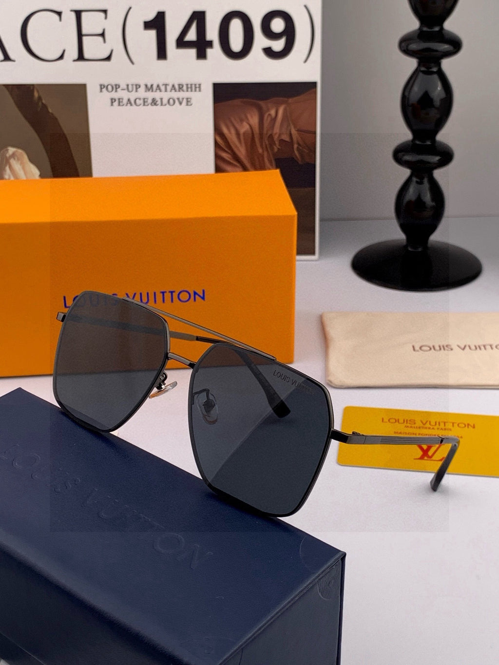 Louis Vuitton L58900 Fashion Brown Lens Sunglasses for Men & Women - 866903 - detail image 6