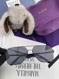 Gucci G3733 Polarized Fashion Black Lens Sunglasses for Men & Women - 866951