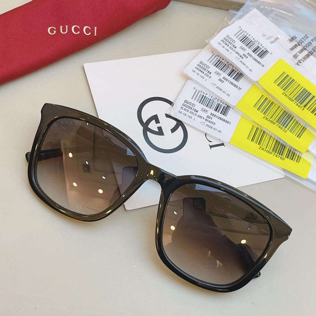 Gucci GG2057SK Fashion Black Lens Sunglasses for Men & Women - 493269 - detail image 3