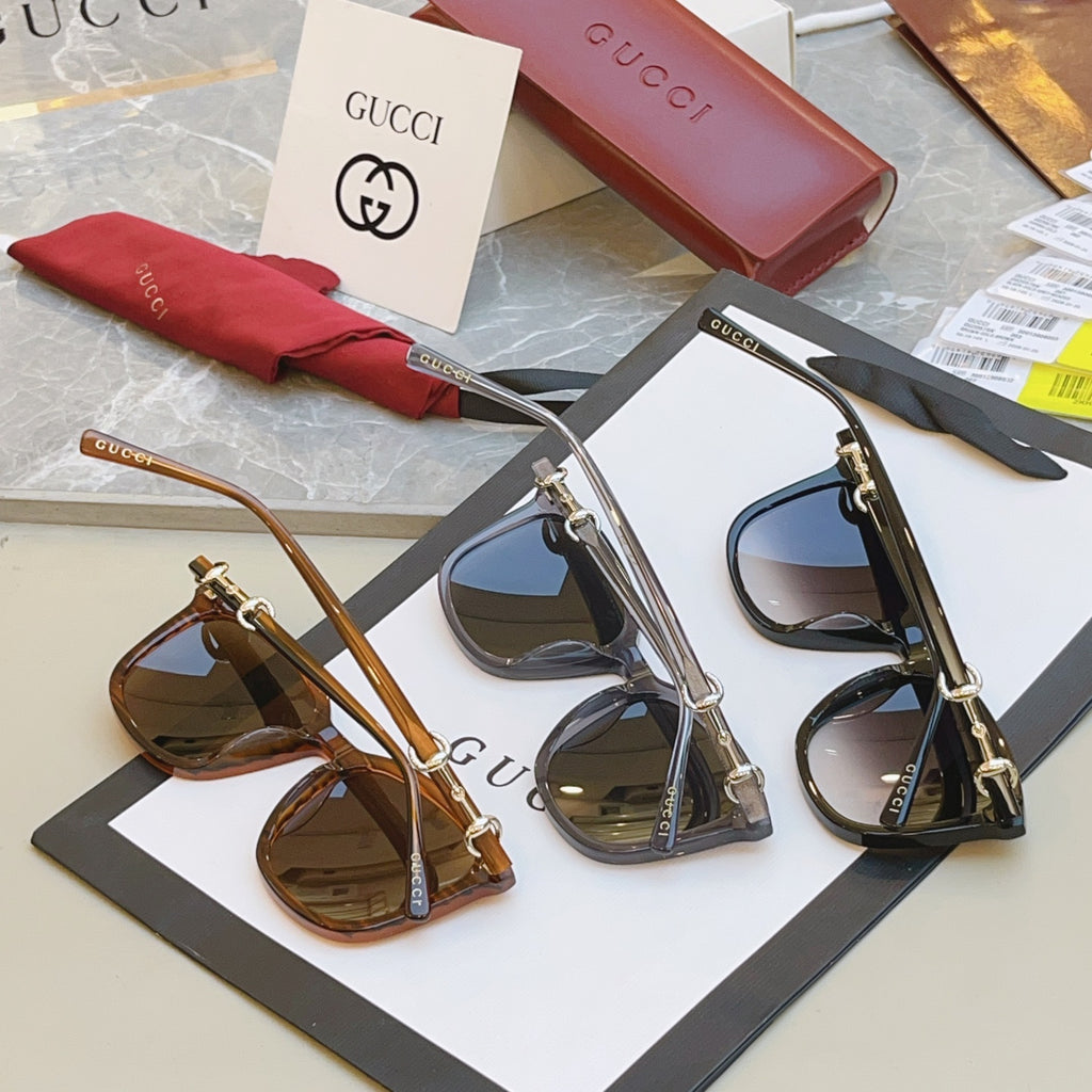 Gucci GG2057SK Fashion Black Lens Sunglasses for Men & Women - detail image 7