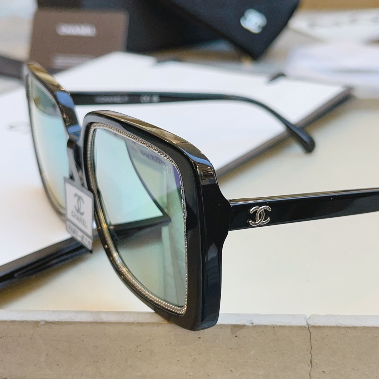 Chanel 71709A Fashion Brown Lens Sunglasses for Men & Women - 398549 - detail image 2