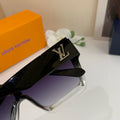 Louis Vuitton Square Black Lens Sunglasses for Men & Women - 997512
