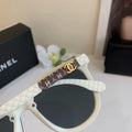 Chanel Fashion Silver Lens Sunglasses for Men & Women - 358144