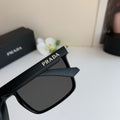Prada Square Black Lens Sunglasses for Men & Women - 449334