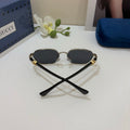 Gucci Polarized Square Silver Lens Sunglasses for Men & Women - 934056