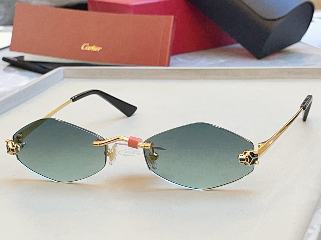 Cartier CT0433S Fashion Red Lens Sunglasses for Men & Women - 415938 - detail image 2