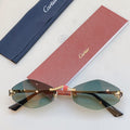 Cartier CT0433S Fashion Red Lens Sunglasses for Men & Women - 415938