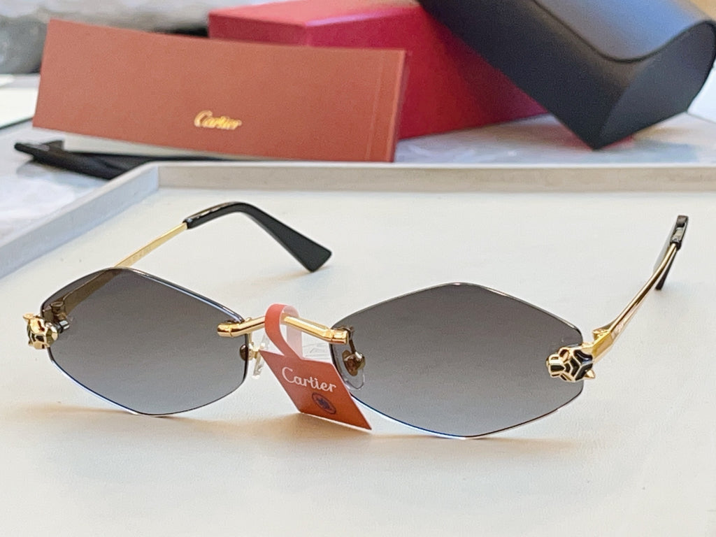 Cartier CT0433S Fashion Red Lens Sunglasses for Men & Women - 415939 - detail image 2