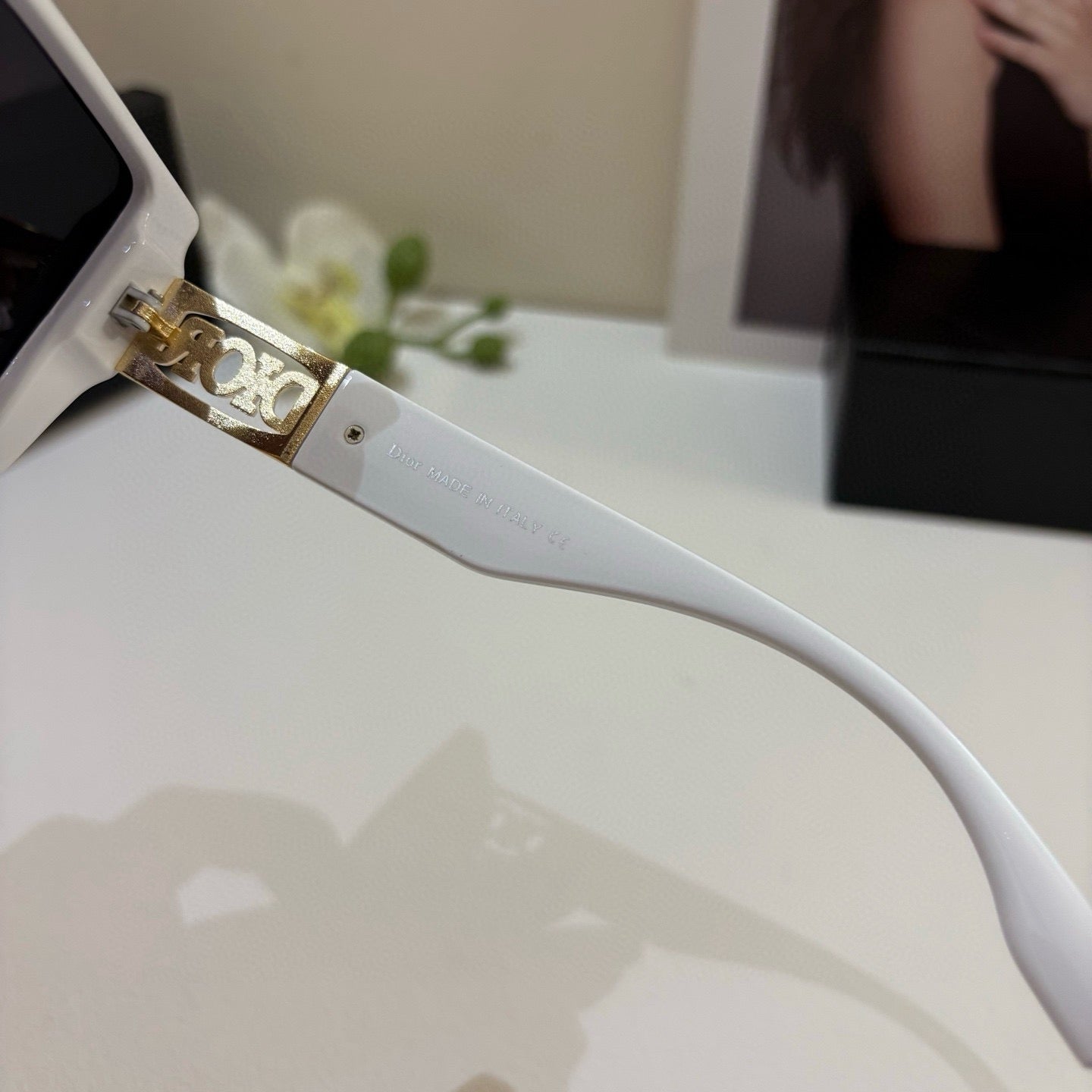 Dior Square Gray Lens Sunglasses for Men & Women - 449176 - detail image 2