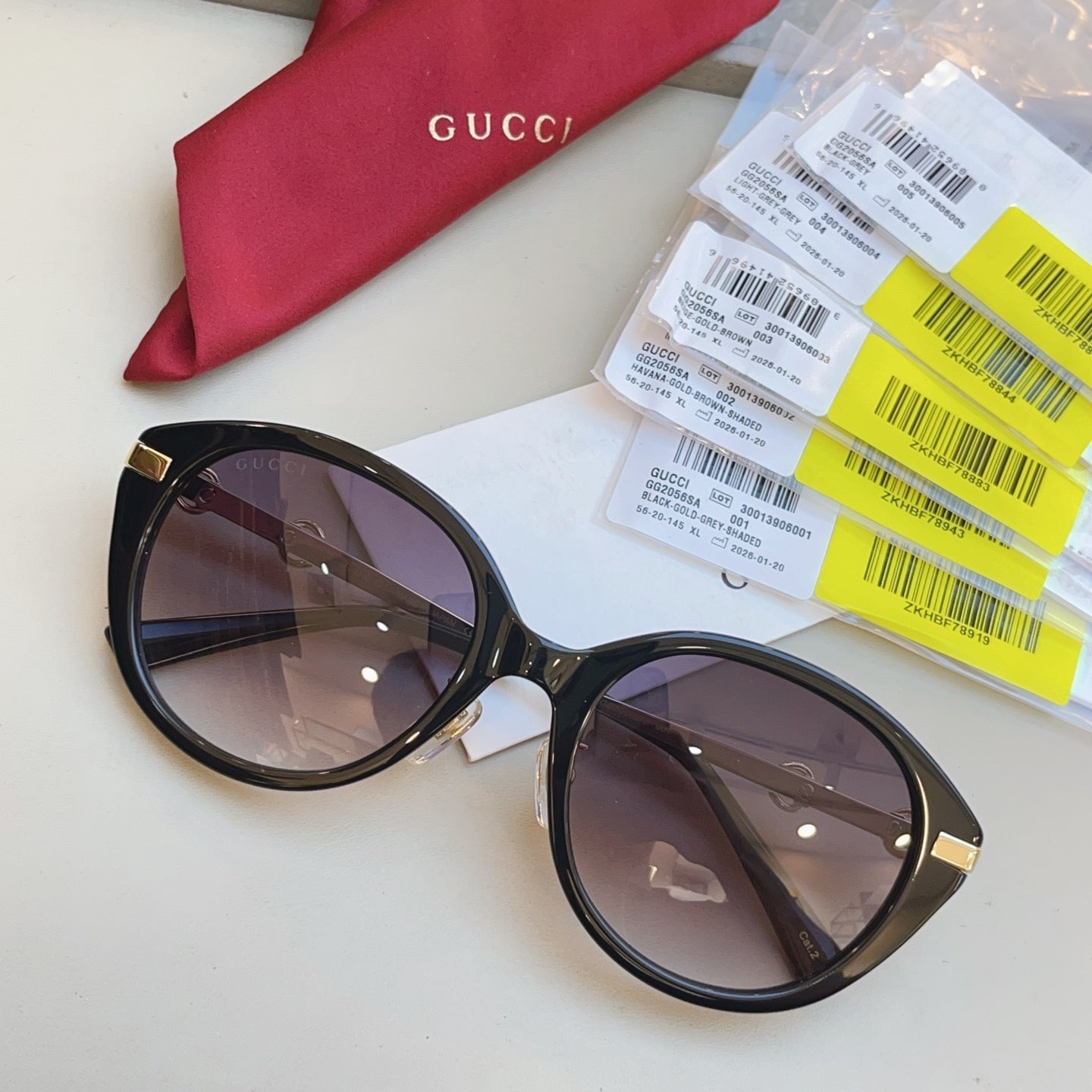 Gucci GG2056SA Fashion Brown Lens Sunglasses for Men & Women - detail image 4