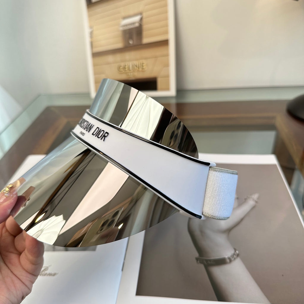 Dior Fashion Gray Sun Visor for Men & Women - 431720 - detail image 6