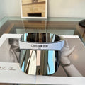 Dior Fashion Gray Sun Visor for Men & Women - 431720