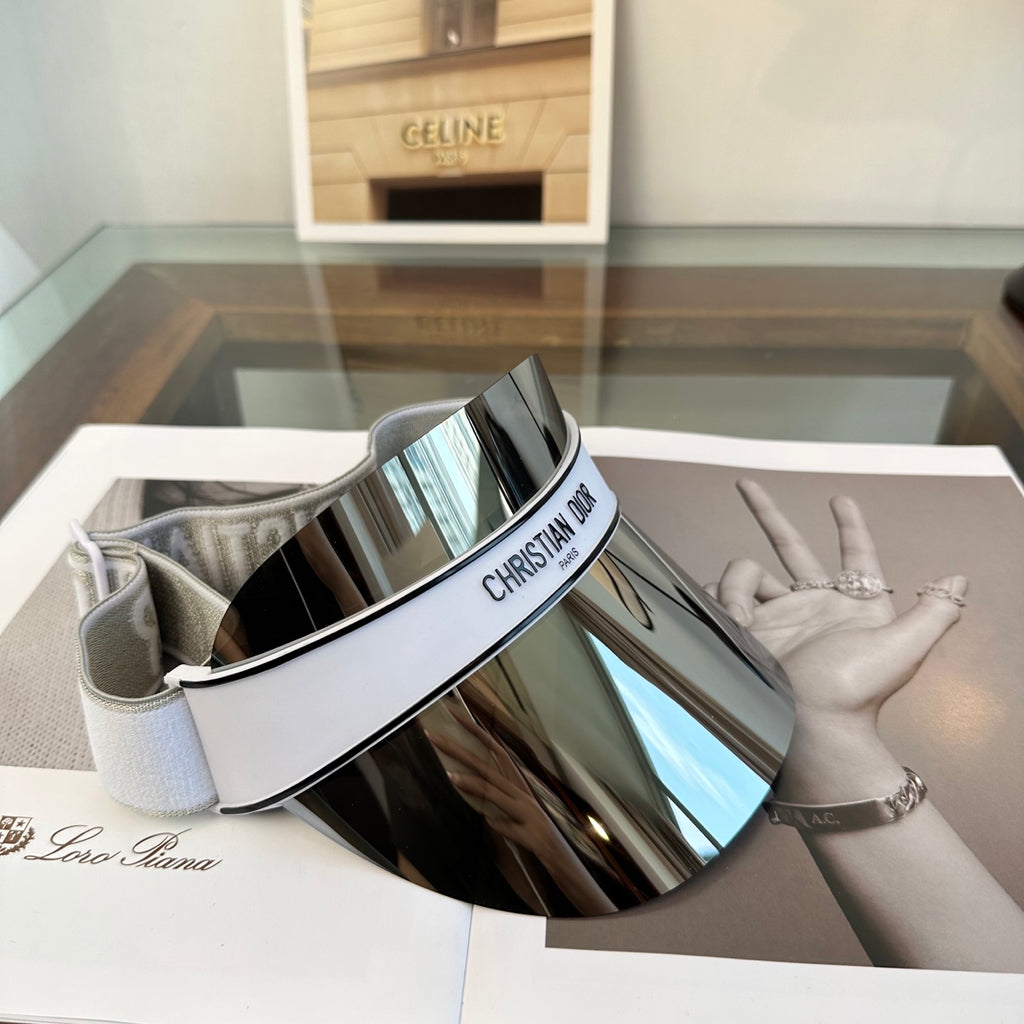 Dior Fashion Gray Sun Visor for Men & Women - 431720 - detail image 3