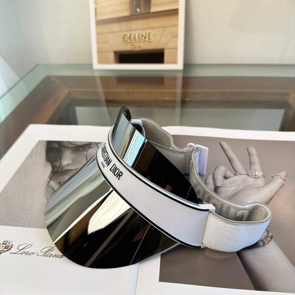Dior Fashion Gray Sun Visor for Men & Women - 132415 - detail image 2