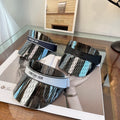 Dior Fashion Gray Sun Visor for Men & Women - 132419