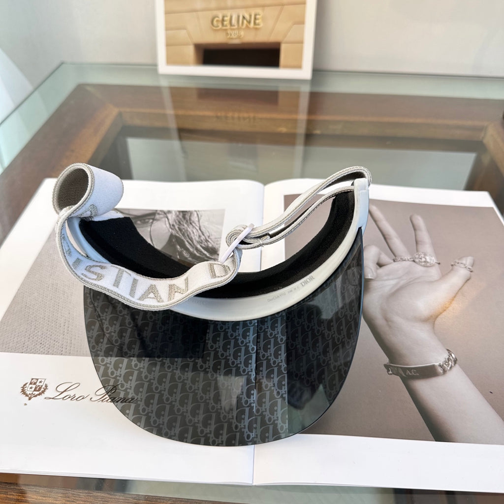 Dior Fashion Gray Sun Visor for Men & Women - detail image 9