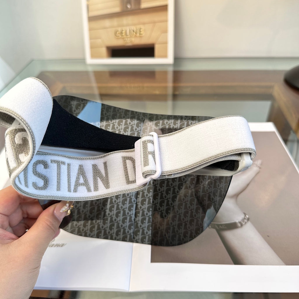 Dior Fashion Gray Sun Visor for Men & Women - detail image 10