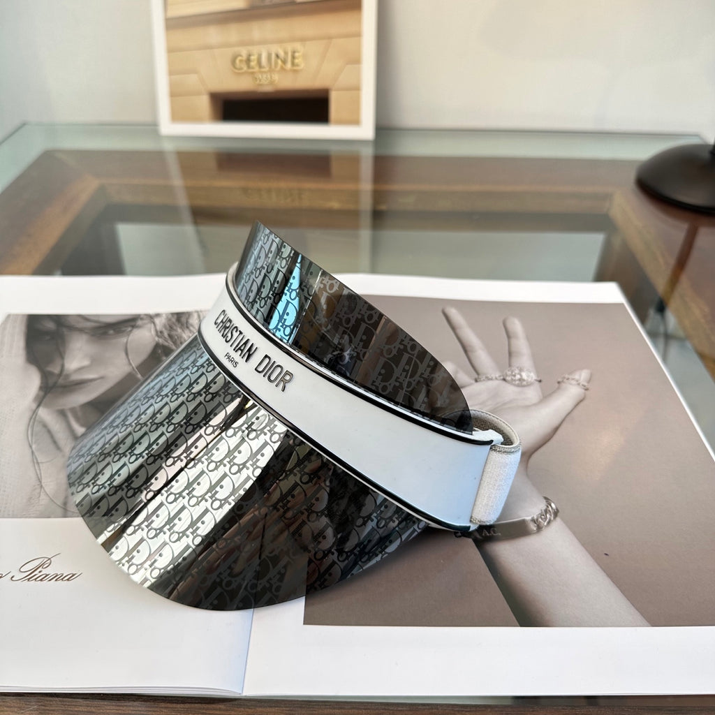 Dior Fashion Gray Sun Visor for Men & Women - 132419 - detail image 3