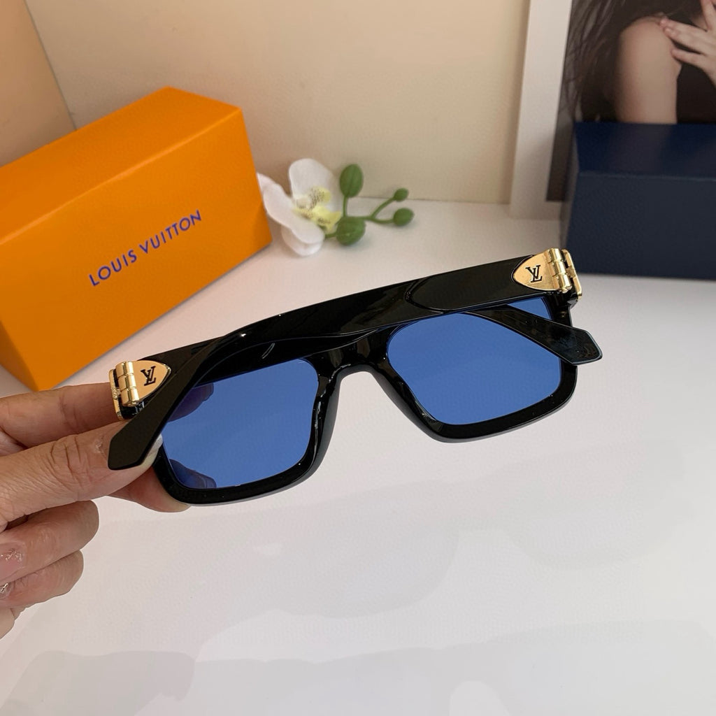 Louis Vuitton Square Blue Lens Sunglasses for Men & Women - 132151 - detail image 3
