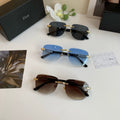 Dior Fashion Brown Lens Sunglasses for Men & Women - 382468