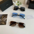 Dior Fashion Blue Lens Sunglasses for Men & Women - 382469