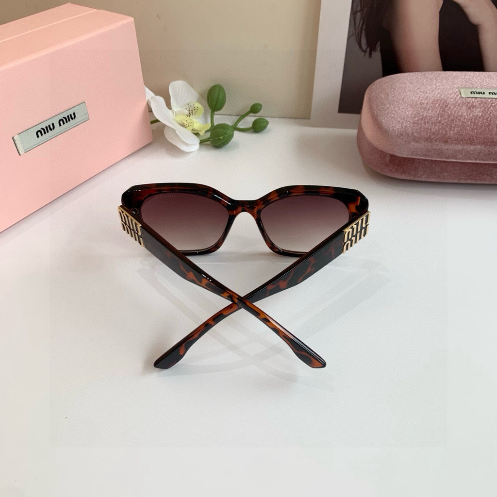 Miu Miu Square Black Lens Sunglasses for Men & Women - 382986 - detail image 2
