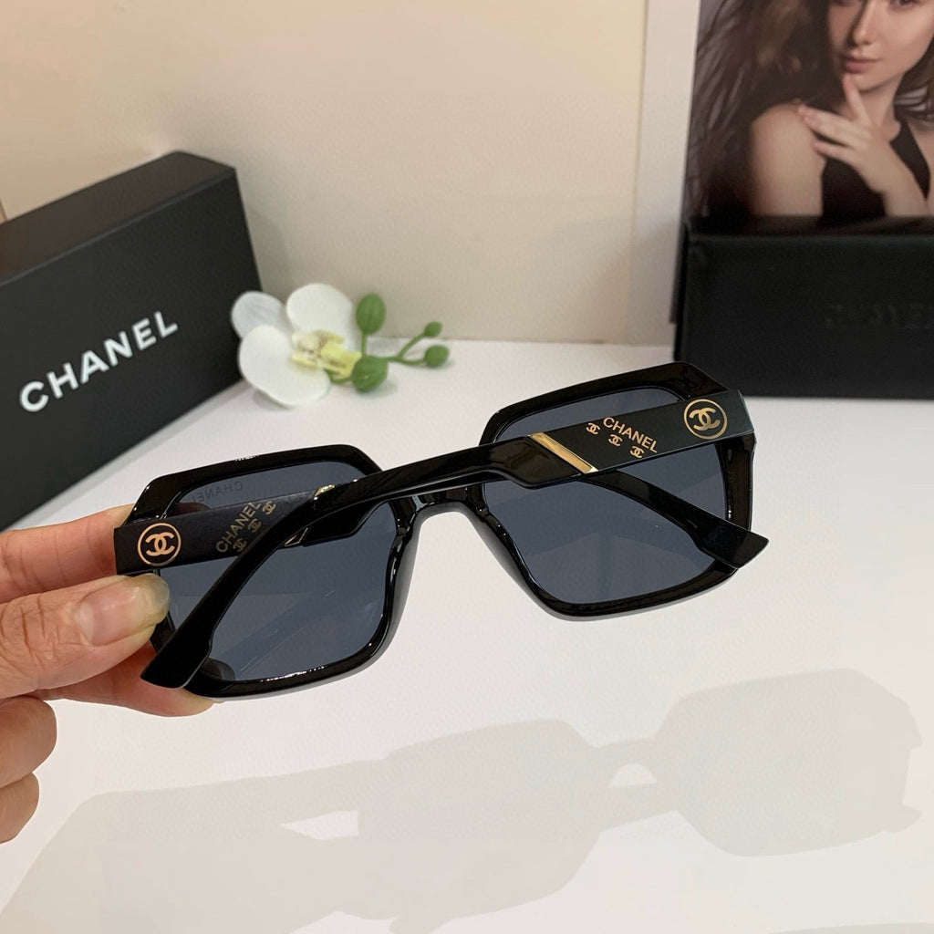 Chanel Square Black Lens Sunglasses for Men & Women - 382214 - detail image 2