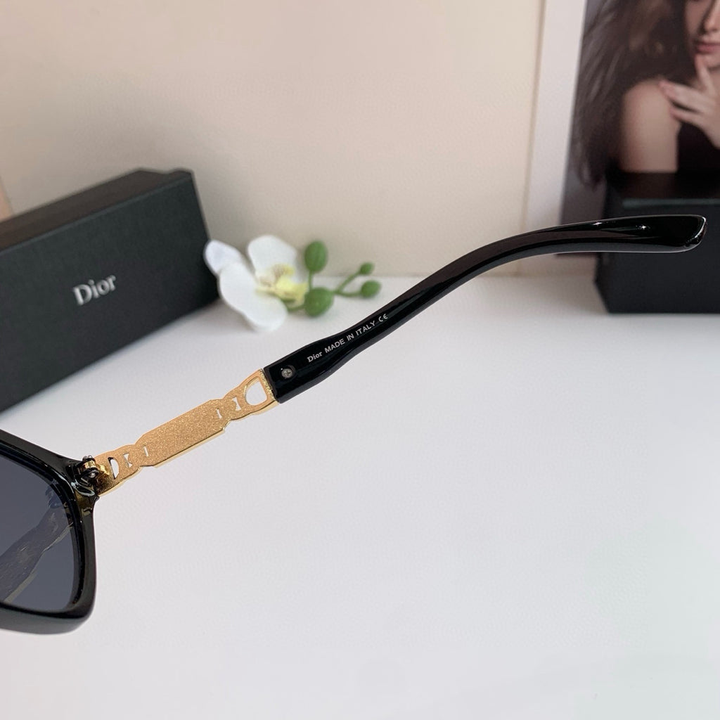 Dior Cat-Eye Black Lens Sunglasses for Men & Women - 493645 - detail image 3