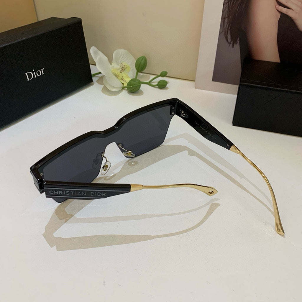 Dior Square Black Lens Sunglasses for Men & Women - detail image 2