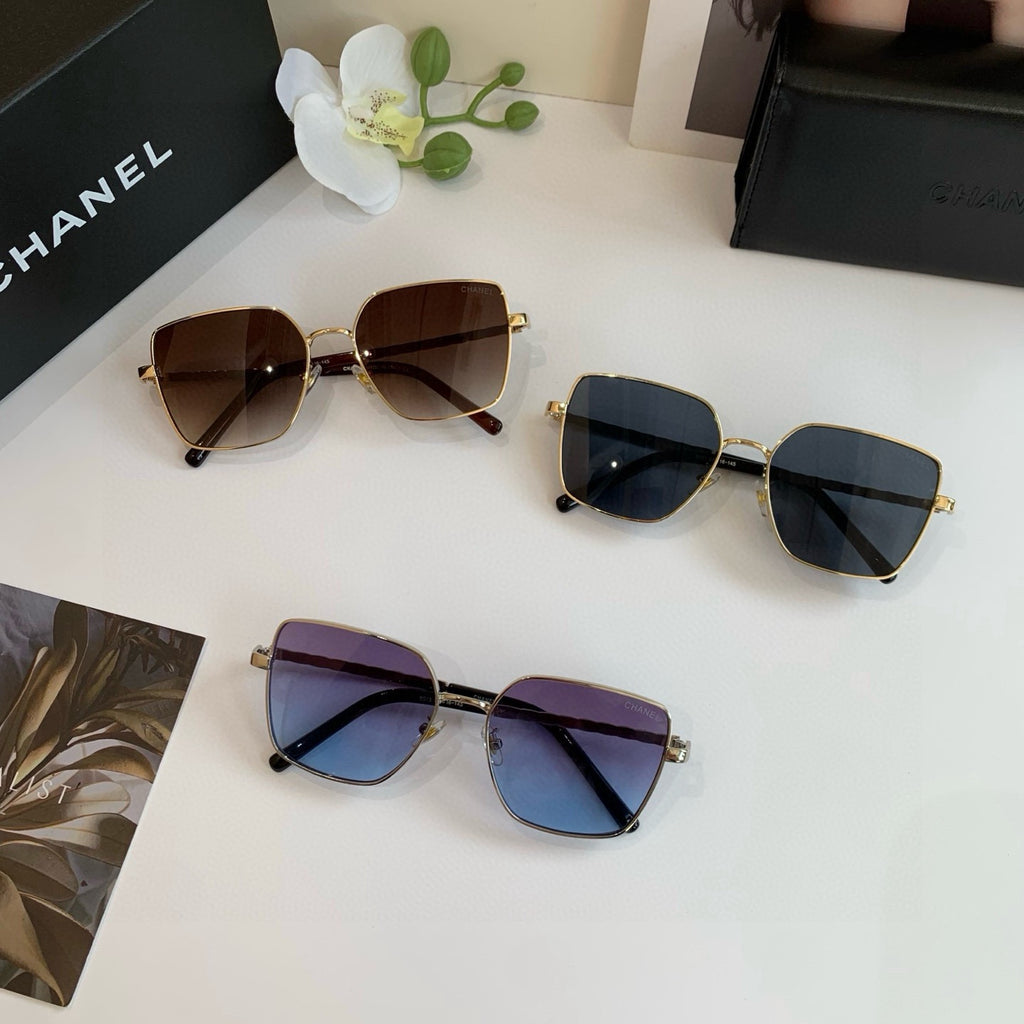 Chanel Square Silver Lens Sunglasses for Men & Women - 398490 - detail image 4