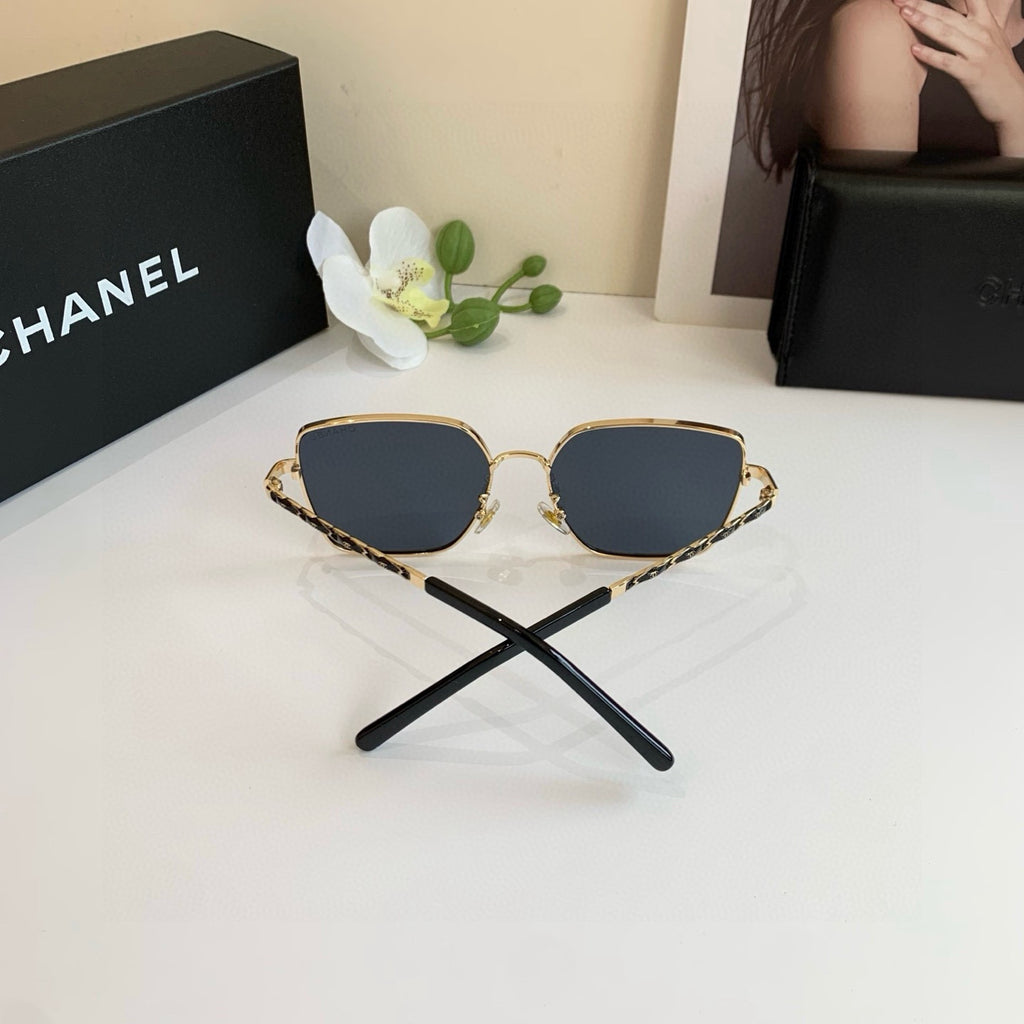 Chanel Square Silver Lens Sunglasses for Men & Women - 398490 - detail image 3
