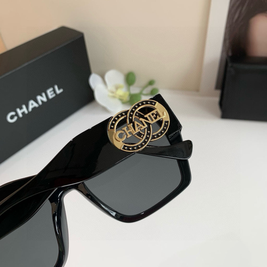 Chanel Square Black Lens Sunglasses for Men & Women - 398472