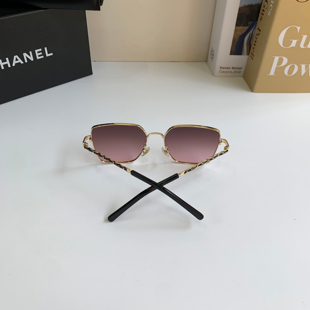 Chanel Metal Square Silver Lens Sunglasses for Men & Women - 415280 - detail image 9