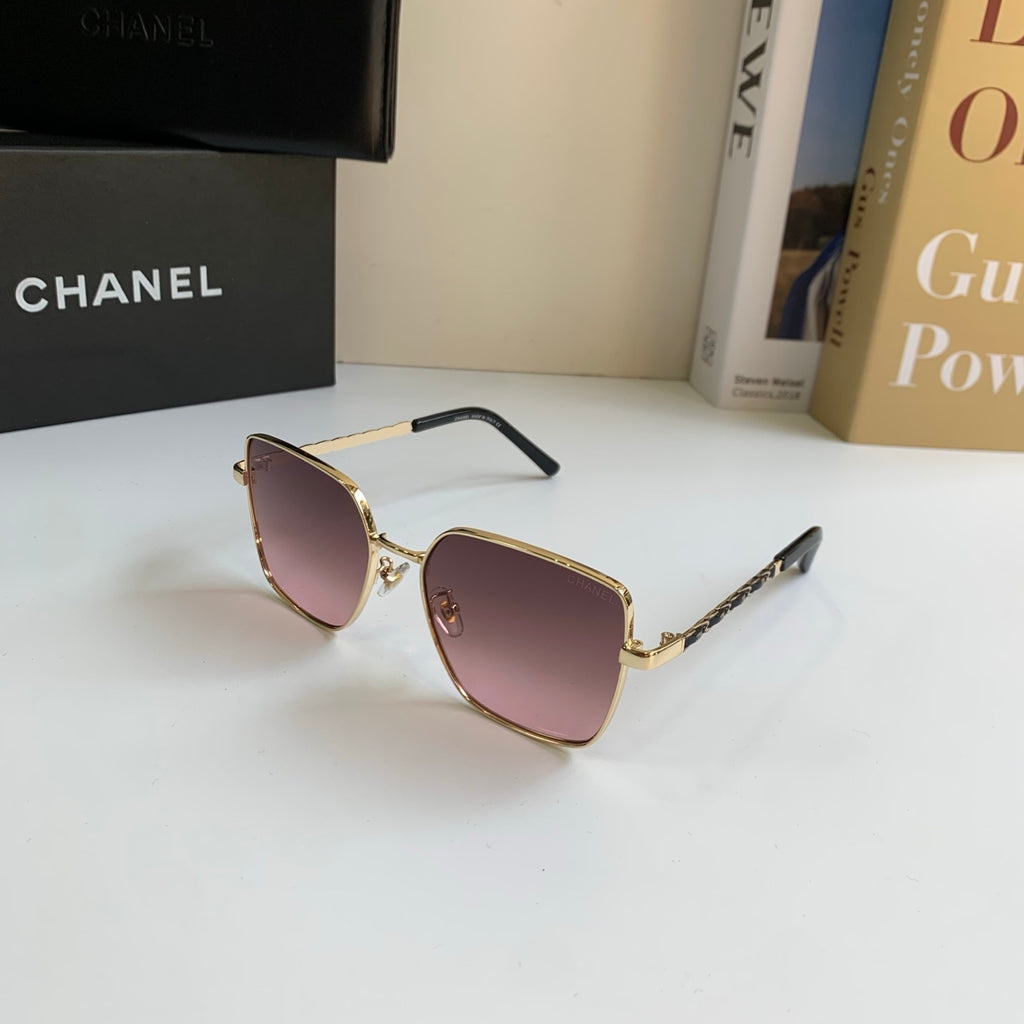 Chanel Metal Square Silver Lens Sunglasses for Men & Women - 415280 - detail image 2