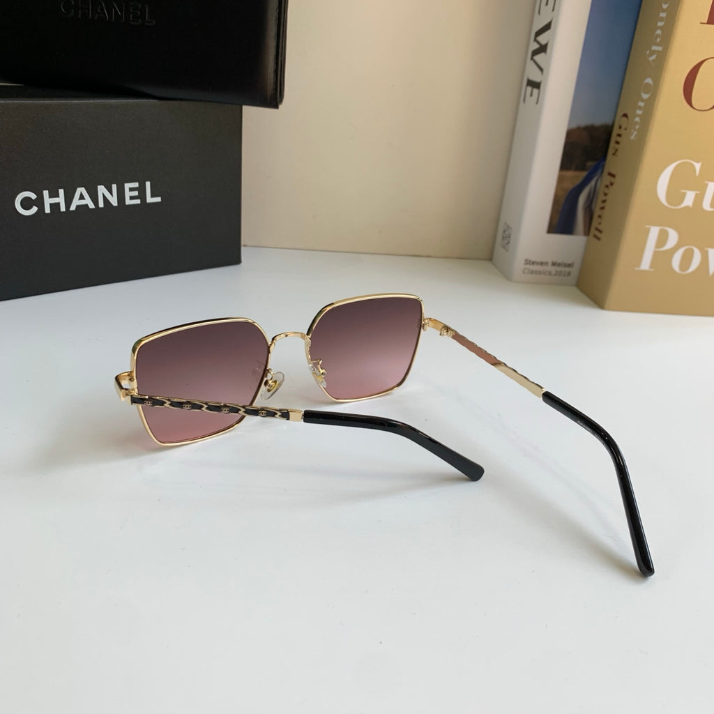 Chanel Metal Square Silver Lens Sunglasses for Men & Women - 415280 - detail image 8