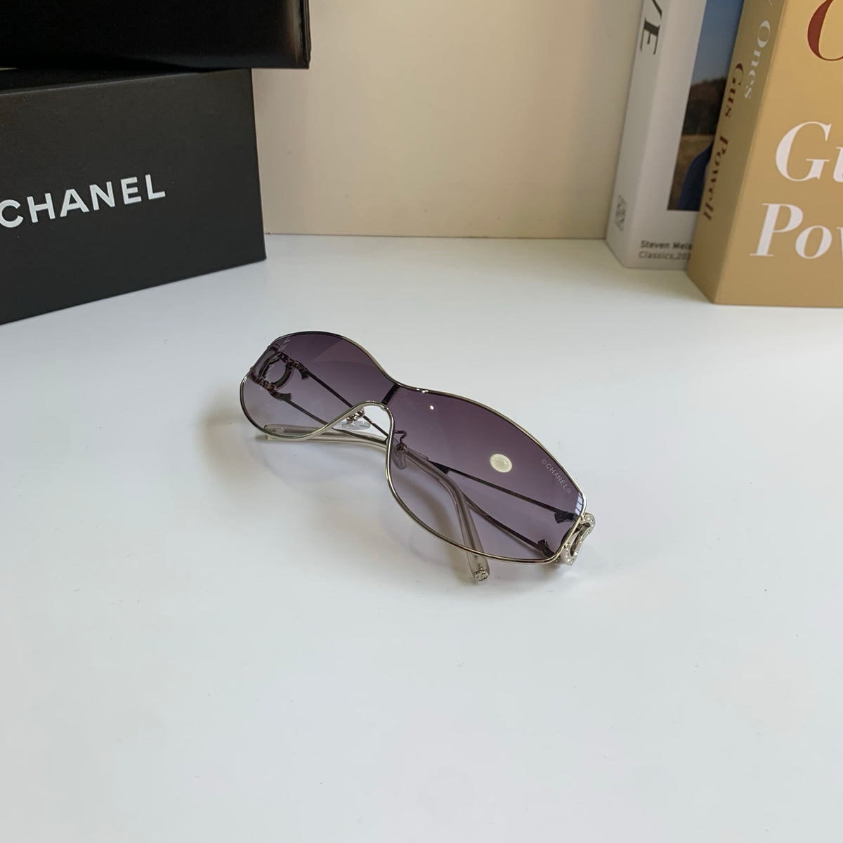 Chanel Fashion Silver Lens Sunglasses for Men & Women - 415284 - detail image 4