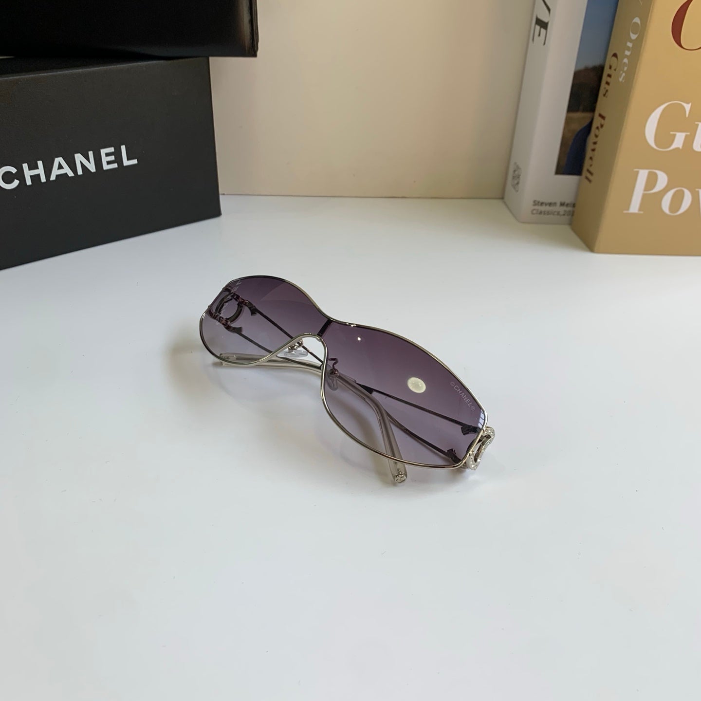 Chanel Fashion Silver Lens Sunglasses for Men & Women - 415284 - detail image 4