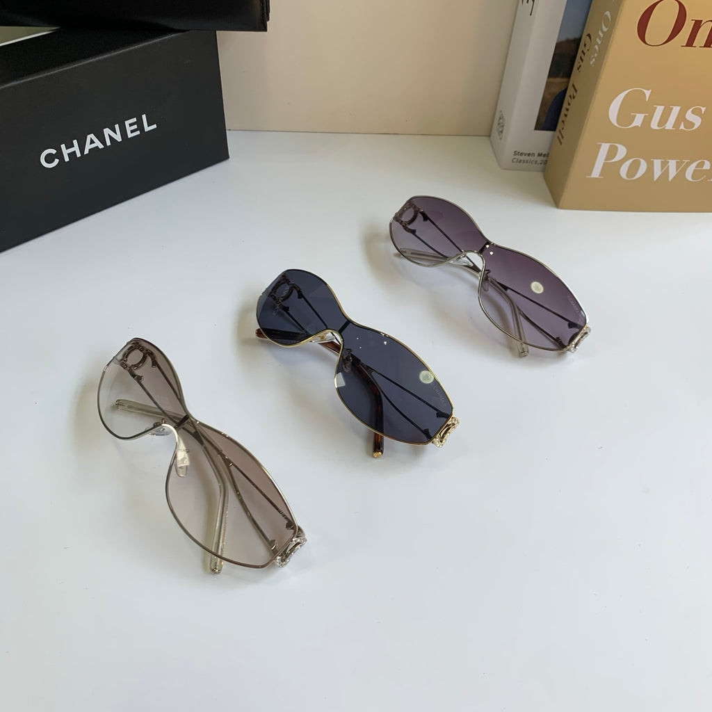 Chanel Fashion Silver Lens Sunglasses for Men & Women - 415286 - detail image 9