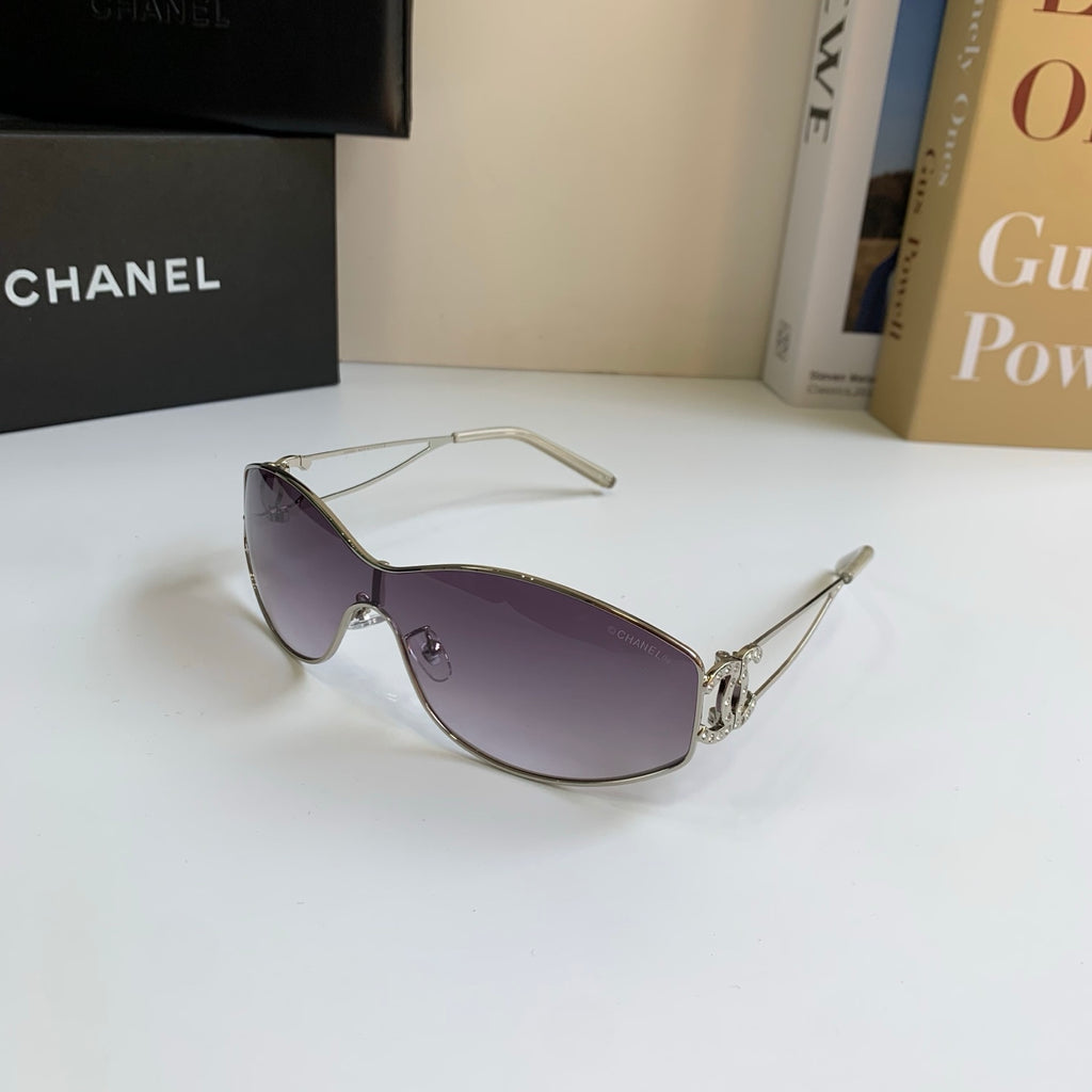 Chanel Fashion Silver Lens Sunglasses for Men & Women - 415284 - detail image 2