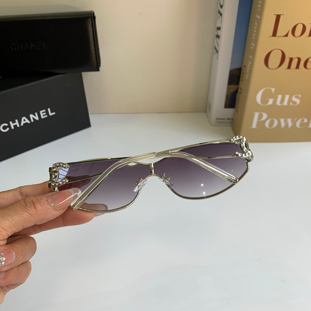 Chanel Fashion Silver Lens Sunglasses for Men & Women - 415284 - detail image 6