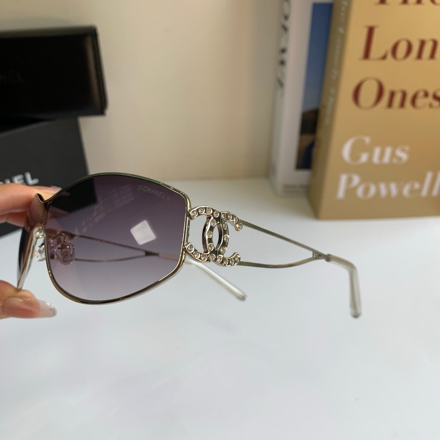 Chanel Fashion Silver Lens Sunglasses for Men & Women - 415284 - detail image 7