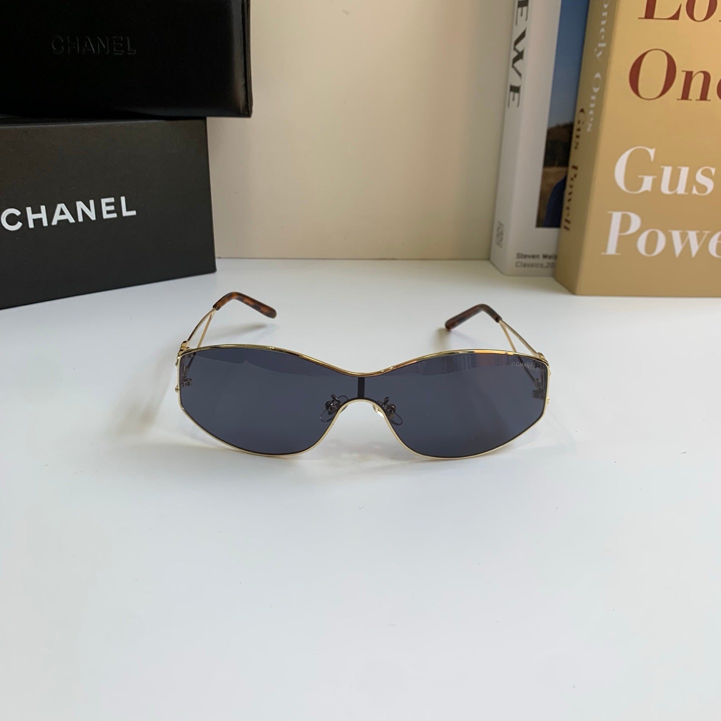 Chanel Fashion Silver Lens Sunglasses for Men & Women - 415285 - detail image 3