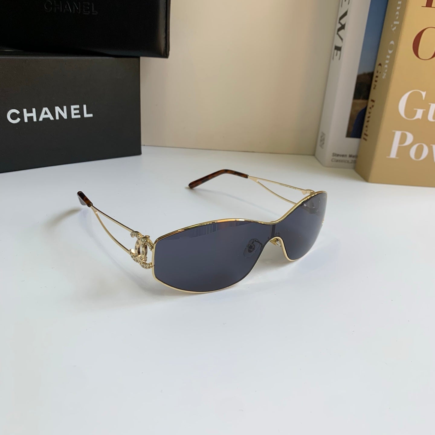 Chanel Fashion Silver Lens Sunglasses for Men & Women - 415285