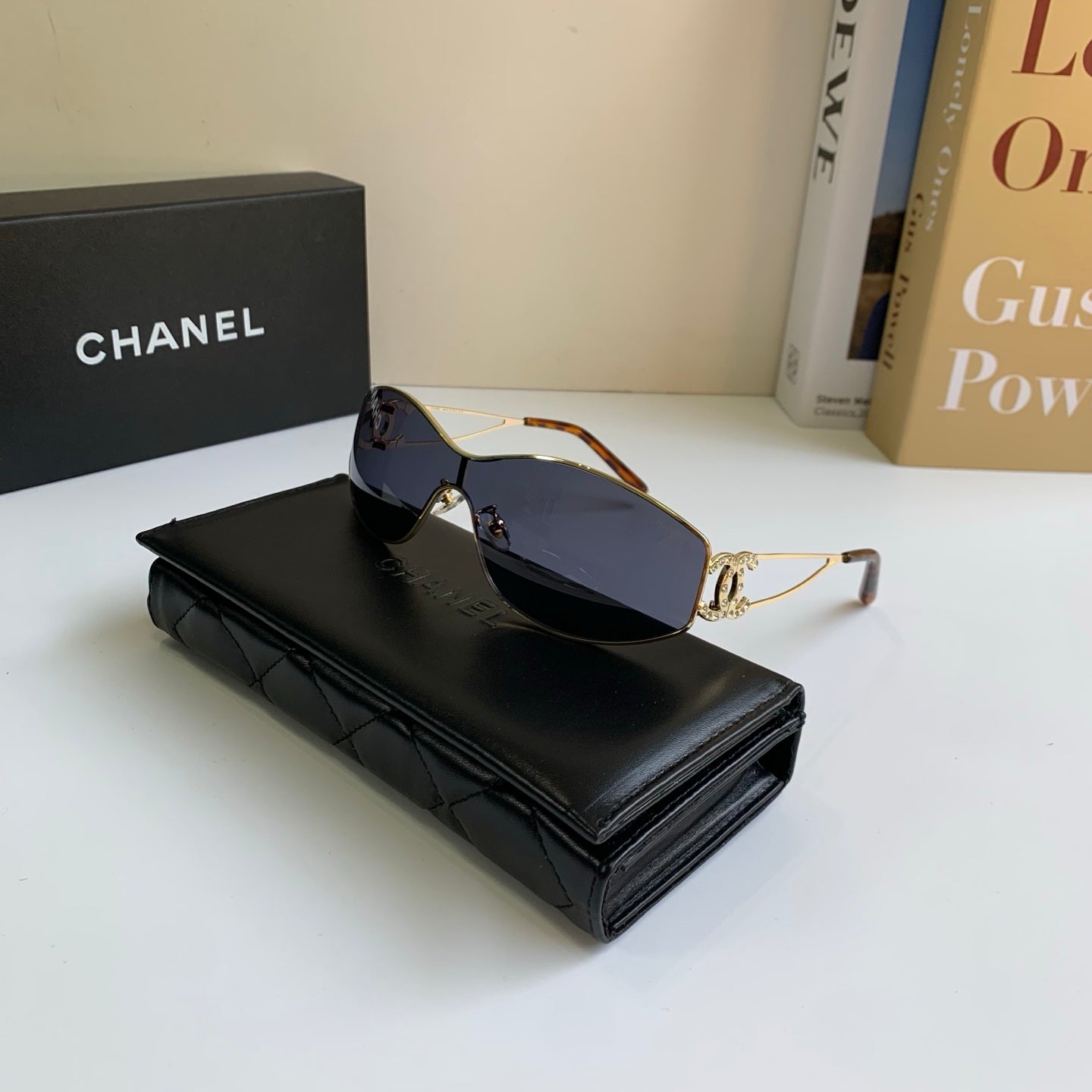 Chanel Fashion Silver Lens Sunglasses for Men & Women - 415285 - detail image 4