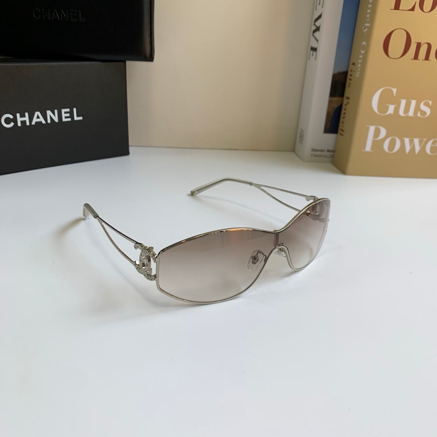 Chanel Fashion Silver Lens Sunglasses for Men & Women - 415286