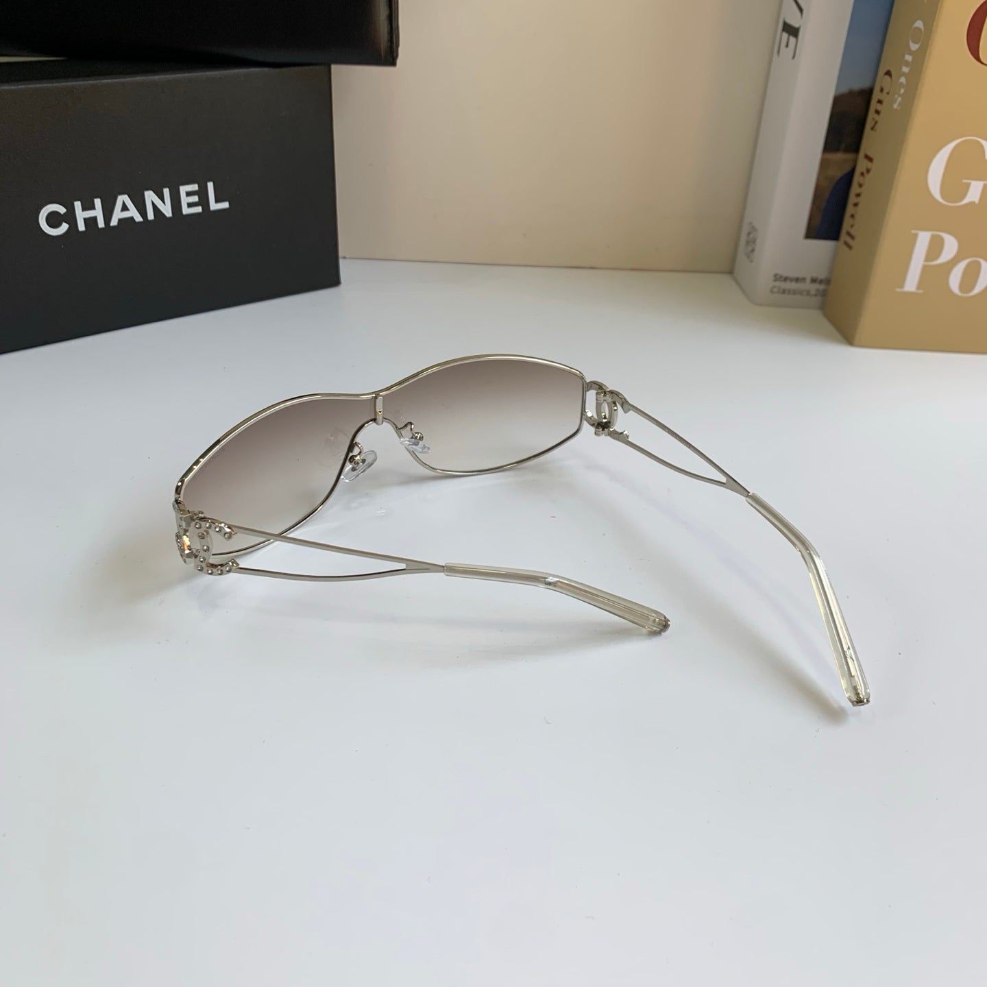 Chanel Fashion Silver Lens Sunglasses for Men & Women - 415286 - detail image 7